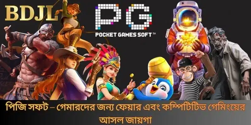 পিজি সফট – গেমারদের জন্য ফেয়ার এবং কম্পিটিটিভ গেমিংয়ের আসল জায়গা