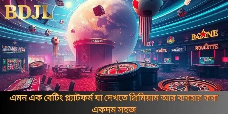 এমন এক বেটিং প্ল্যাটফর্ম যা দেখতে প্রিমিয়াম আর ব্যবহার করা একদম সহজ